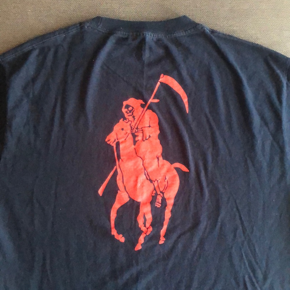 Brooklyn projects grim reaper polo logo